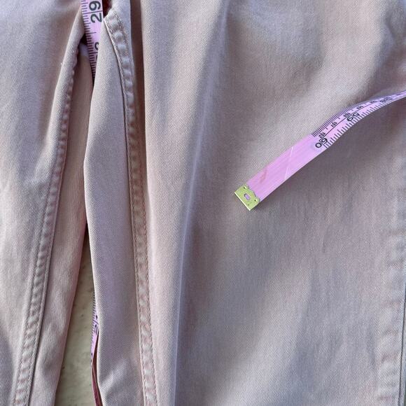 Forever 21 Peach Cotton Lightweight Tapered Jeans 34 x 28 - Picture 10 of 11
